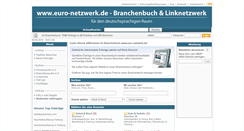 Desktop Screenshot of euro-netzwerk.de